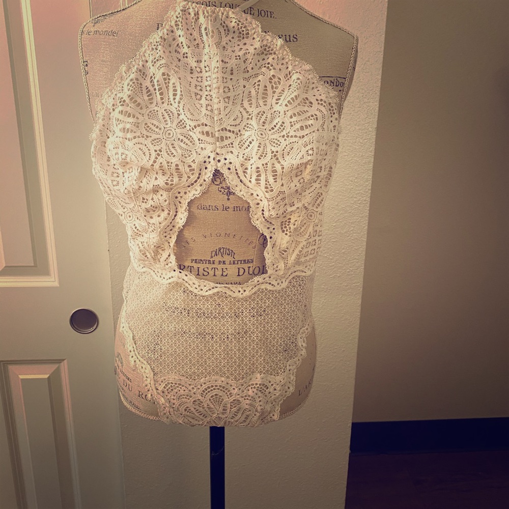 Victoria secret lace teddy